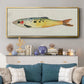 Fanciful Fish I - Floater Framed Canvas Print