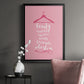 Beauty in Pink - Modern Framed Canvas Print