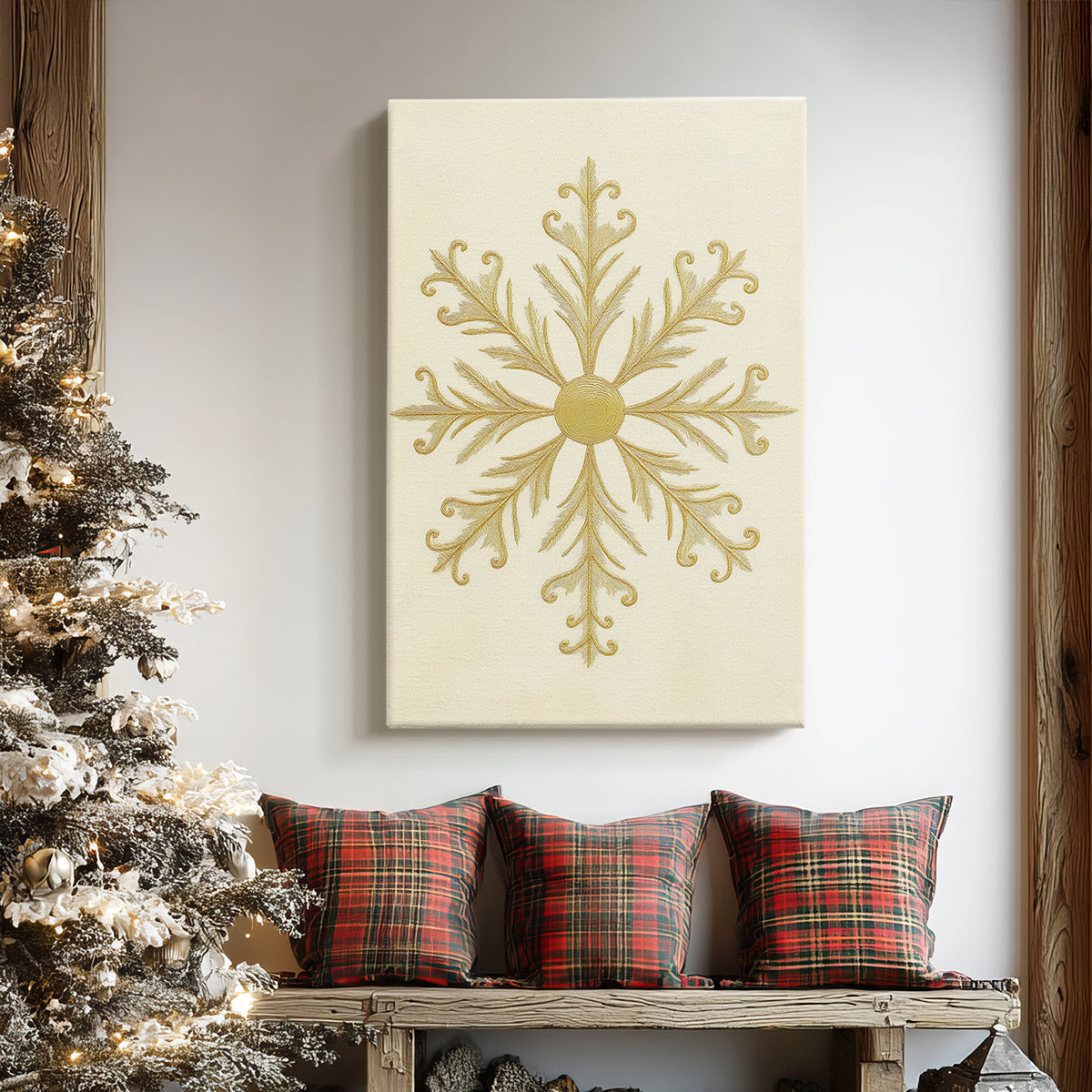 Twilight of Gilded Blessing - Canvas Art Print