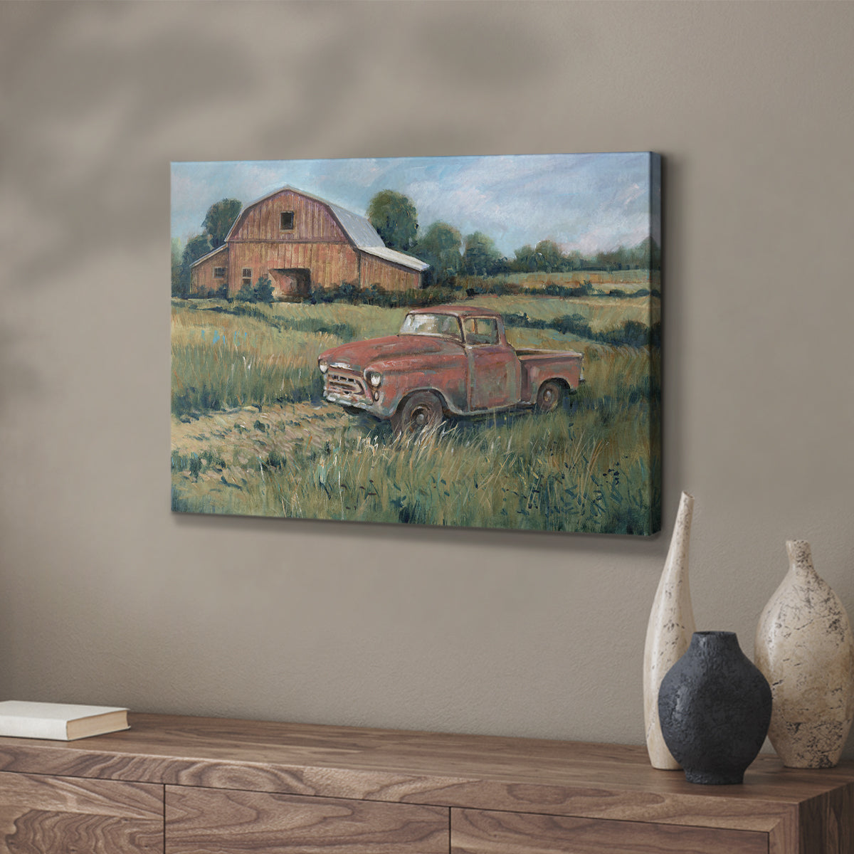 Rusting Away I - Canvas Art Print