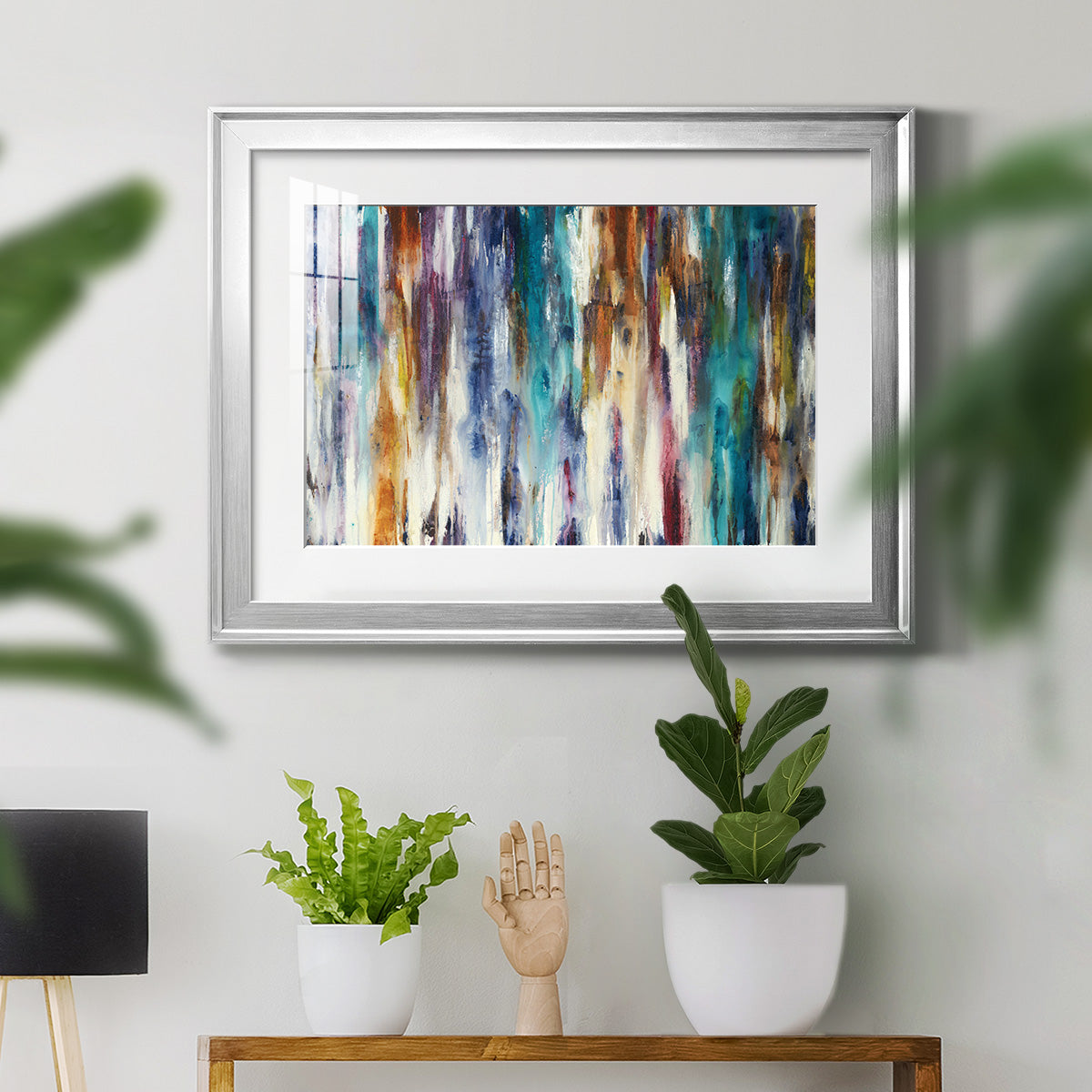 Shape Shifting - Modern Framed Art Print