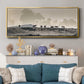 Wild Horse Ridge - Floater Framed Canvas Print