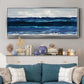 Beach Summer Surf - Floater Framed Canvas Print