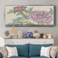 Peony Blooms I - Floater Framed Canvas Print