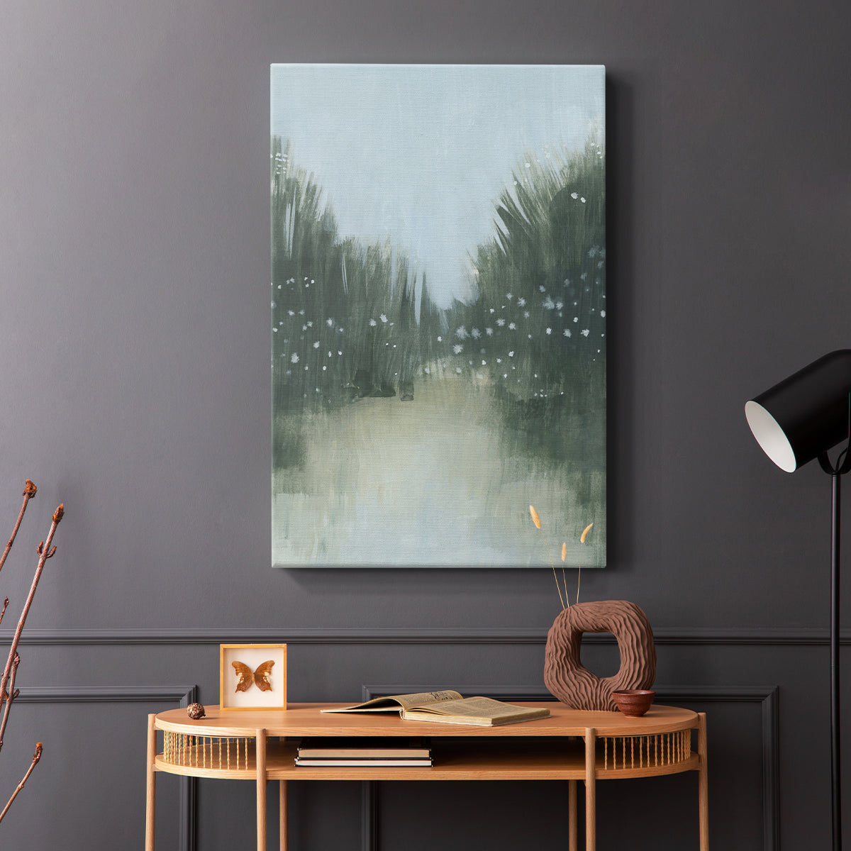 Marsh Morning Fog I - Canvas Art Print