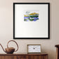 Silent Mountain VI Premium Framed Print Double Matboard