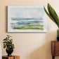 Coastline Splash I Premium Gallery Wrapped Canvas - Ready to Hang