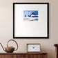 Winter Barn II Premium Framed Print Double Matboard