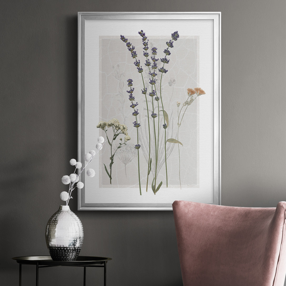 Field Study Page I - Modern Framed Canvas Print