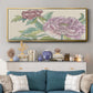 Peony Blooms I - Floater Framed Canvas Print
