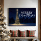 Quiet Blue Fir Serenade - Canvas Art Print