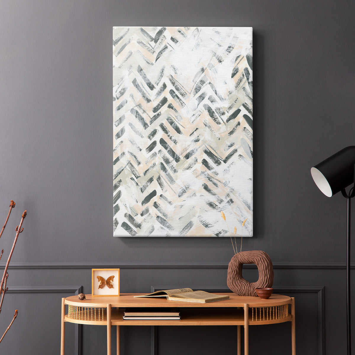 Sand Glyphs II - Canvas Art Print