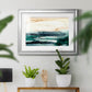 Sea Foam Flow II - Modern Framed Art Print