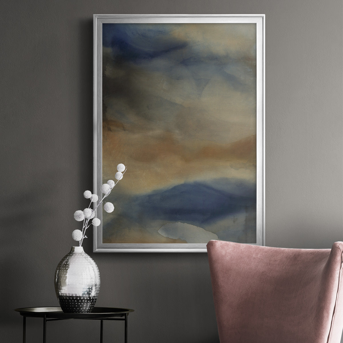 Reflection - Modern Framed Canvas Print