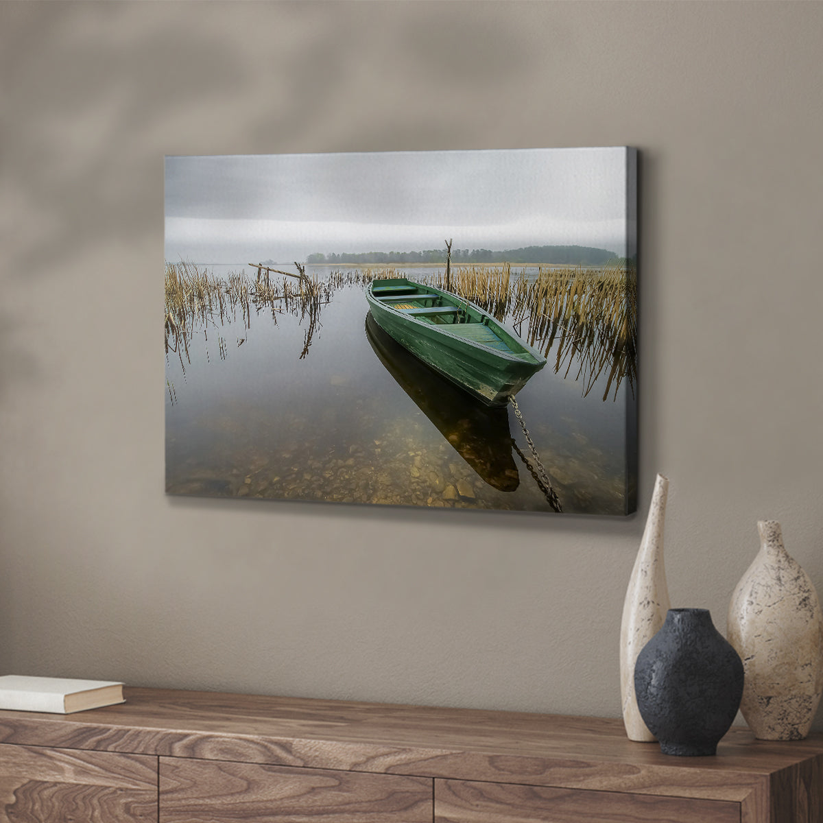 Green One - Canvas Art Print