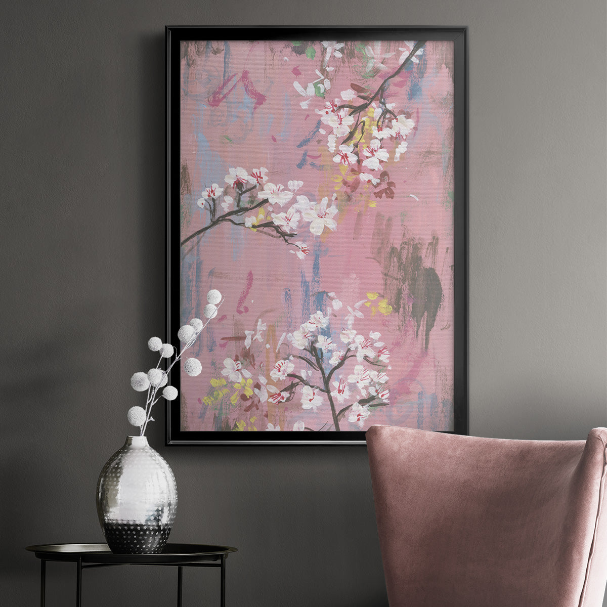 Emerging II - Modern Framed Canvas Print