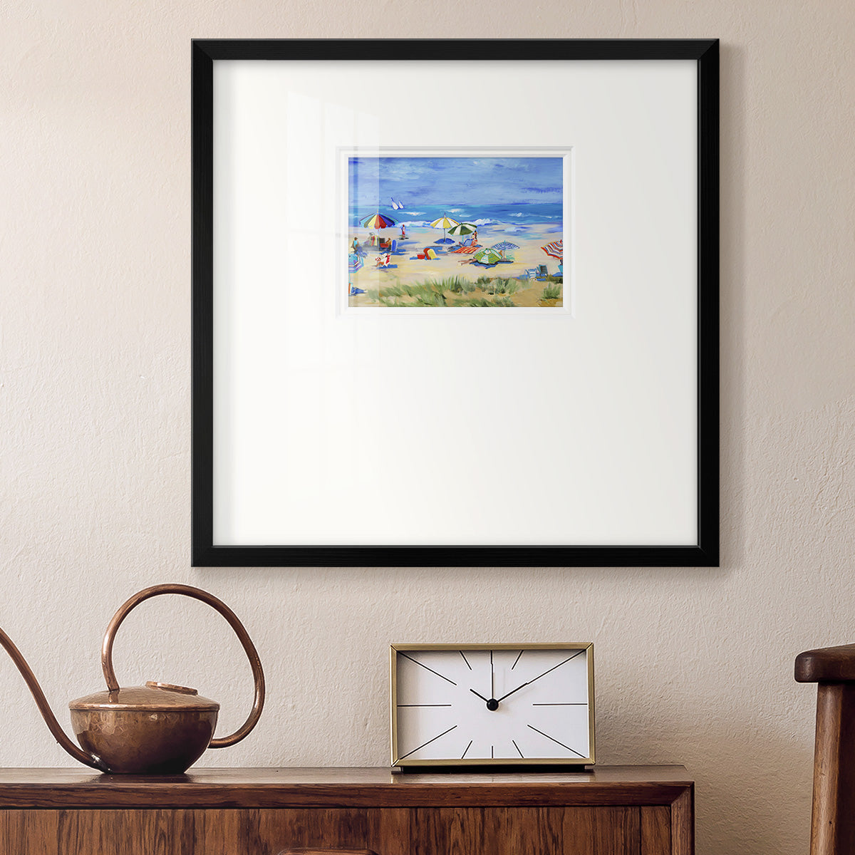 Sunshine State of Mind- Premium Framed Print Double Matboard