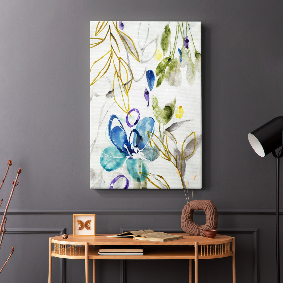 On A Whim I - Canvas Art Print