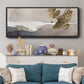 Watercolor with Gold II - Floater Framed Canvas Print