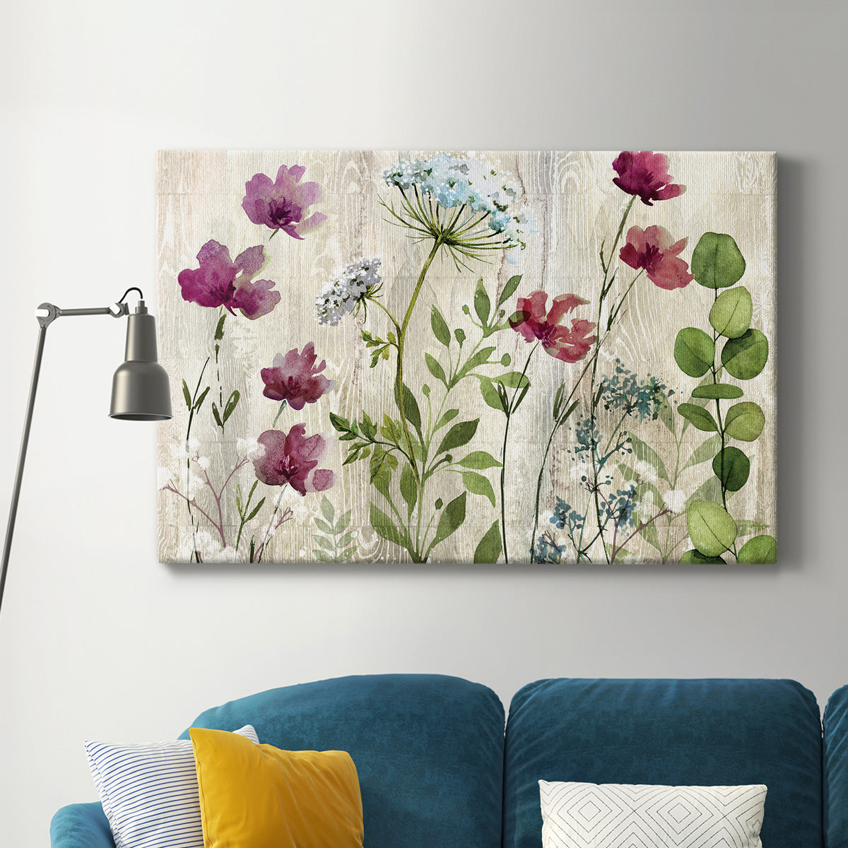 Meadow Flowers I - Canvas Art Print
