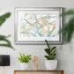 Curves and Waves VI - Modern Framed Art Print
