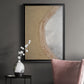 Silver Lake III - Modern Framed Canvas Print