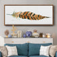 Tail Feather I - Floater Framed Canvas Print