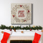 Rustic Christmas V-Premium Gallery Wrapped Canvas - Ready to Hang