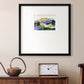 Silent Mountain I Premium Framed Print Double Matboard