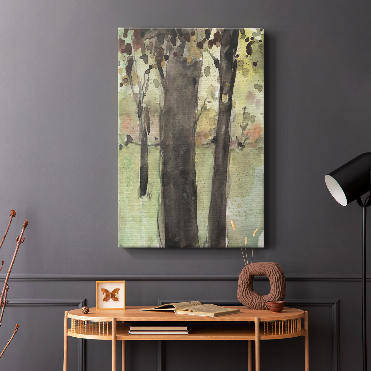 Under the Tree Confetti II - Canvas Art Print