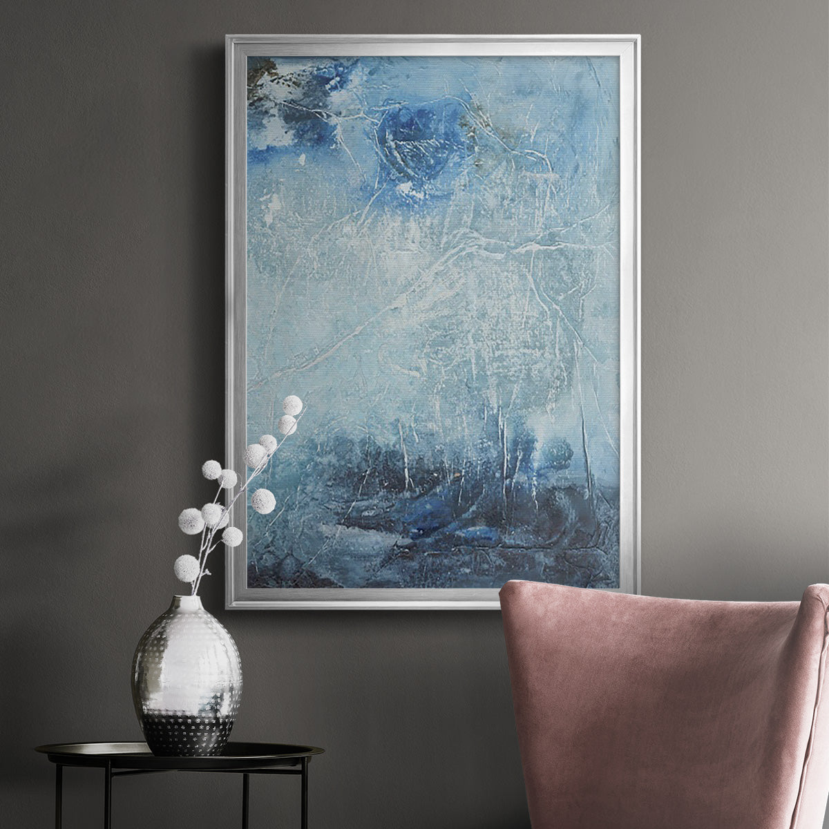 Coastal Seas IV - Modern Framed Canvas Print