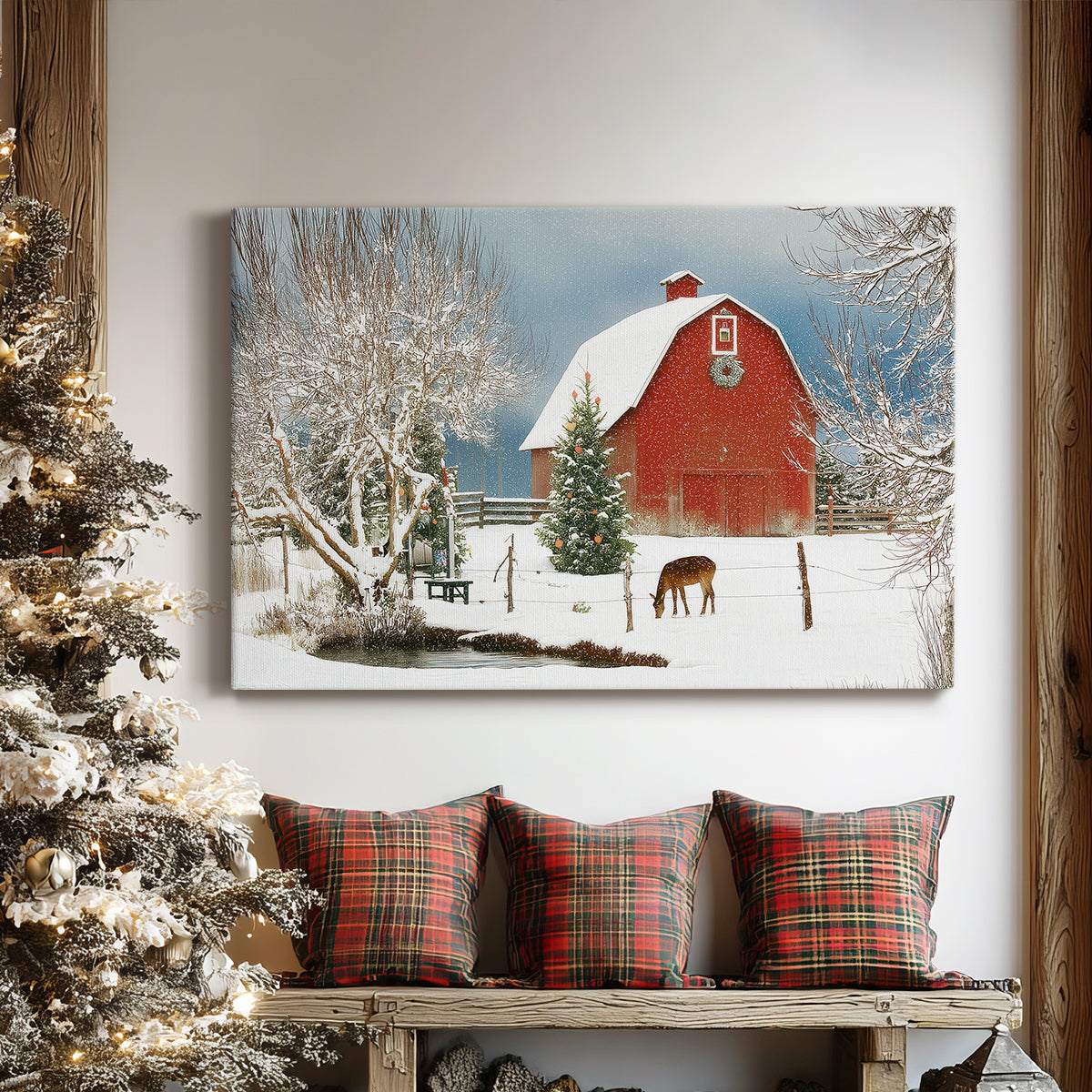 Silver Fir Promise - Canvas Art Print