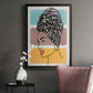 Head Wrap II - Modern Framed Canvas Print