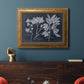 Foliage on Navy VI Premium Framed Canvas- Ready to Hang