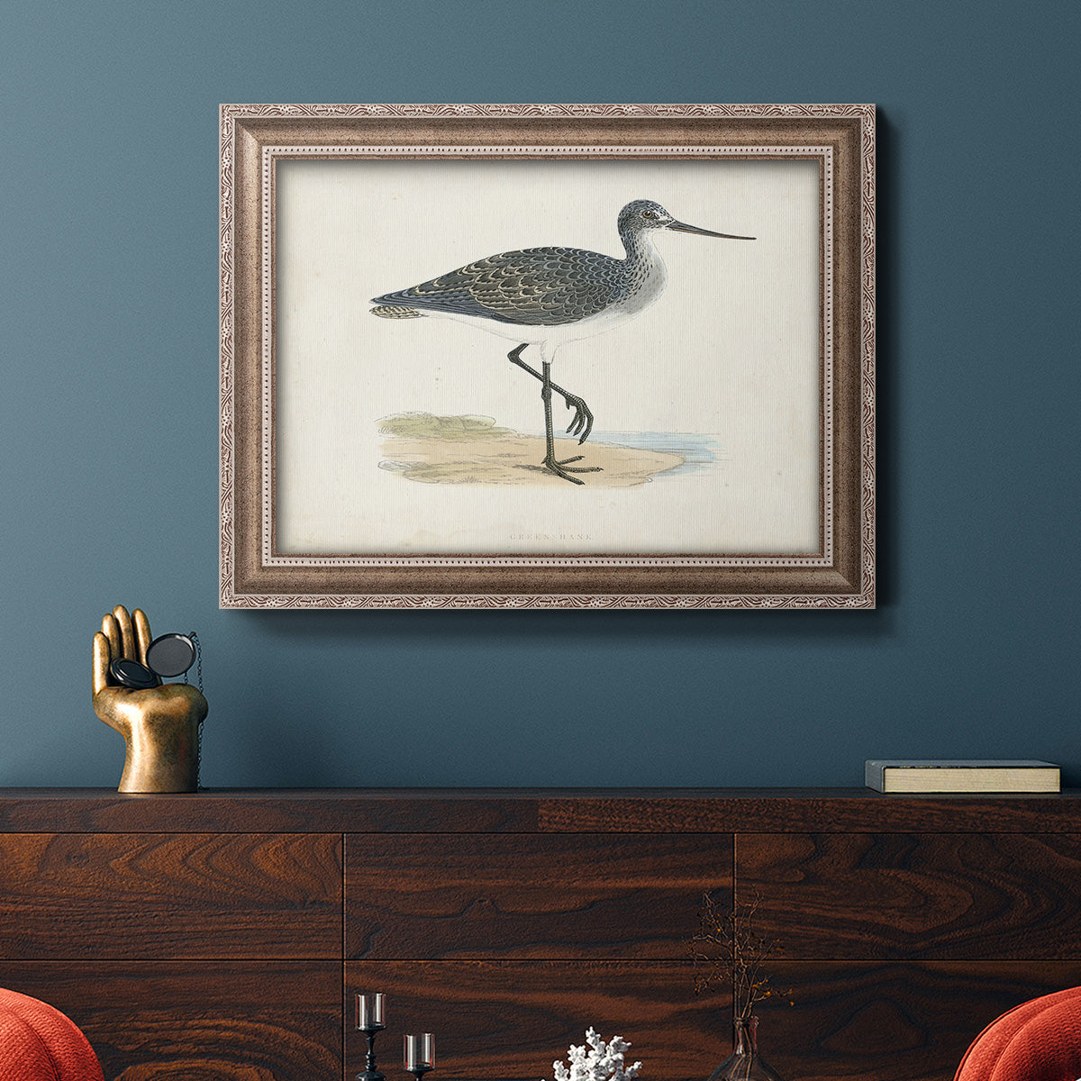 Morris Sandpipers III Premium Framed Canvas- Ready to Hang