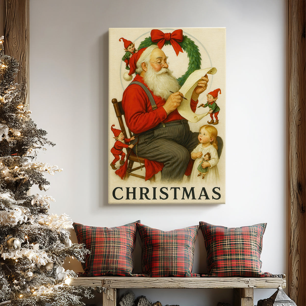 Gilded Carol - Canvas Art Print