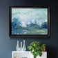 Distant Rain - Modern Framed Canvas Print