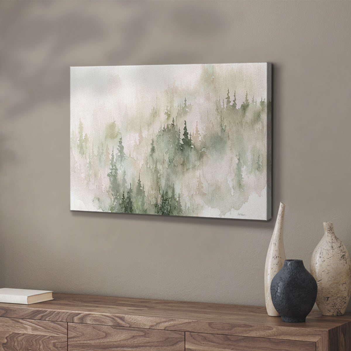 Misty Mountain Sides - Canvas Art Print