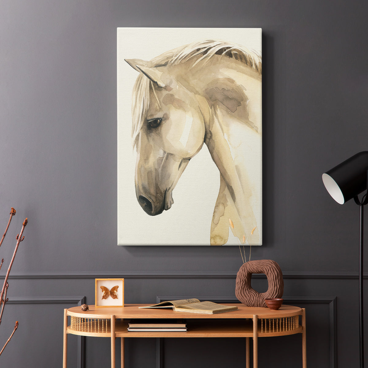 Golden Palomino II - Canvas Art Print