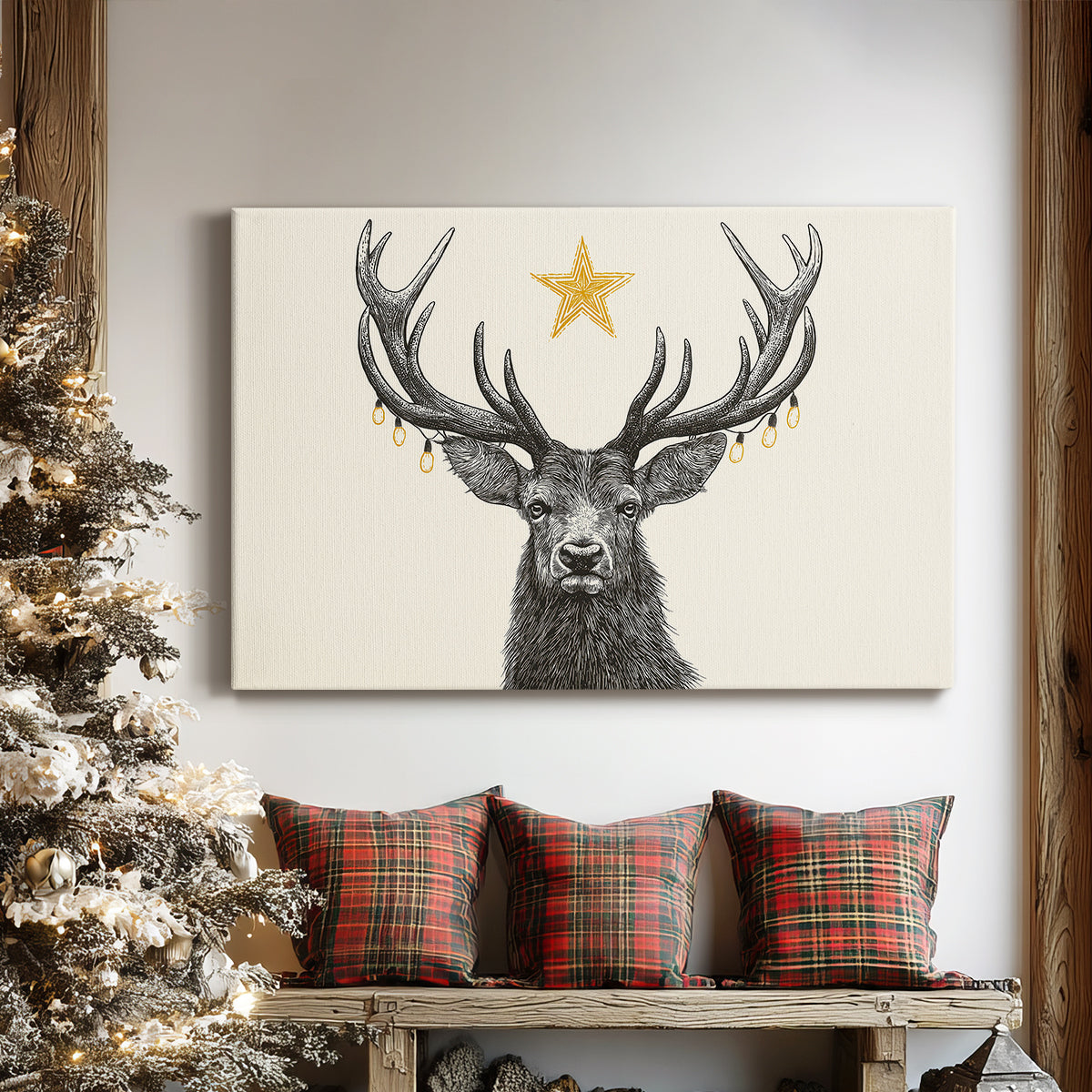 Dawn of Silver Lantern - Canvas Art Print