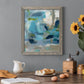 Circle the Beachfront - Barnwood Framed Canvas Print