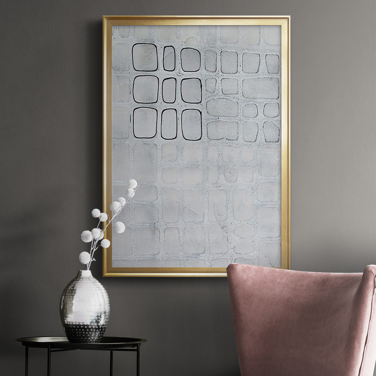 Lumen Colour I - Modern Framed Canvas Print