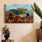 Pheasant Trio in Field Premium Gallery Wrapped Canvas - Ready to Hang