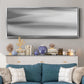 Black & White Water Panel VII - Floater Framed Canvas Print
