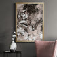 Blush Blackboard II - Modern Framed Canvas Print