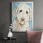 Labradoodle I - Modern Framed Canvas Print