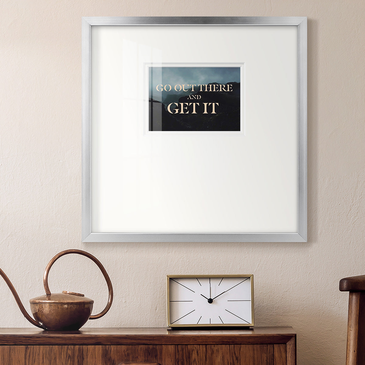 BroInspo V Premium Framed Print Double Matboard