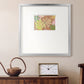 Neutral Blooms II Premium Framed Print Double Matboard