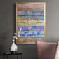 Birthday Rules - Modern Framed Canvas Print
