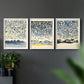 Abstract Series CXCII - Restickable Framed Art Set